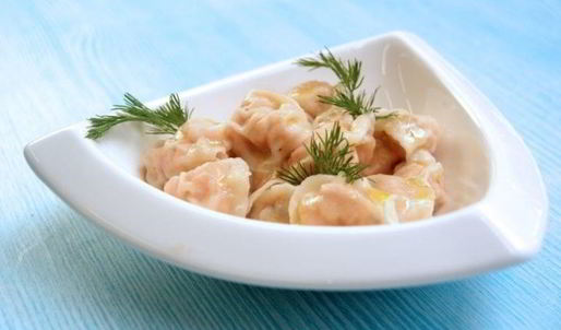 рыбные пельмени