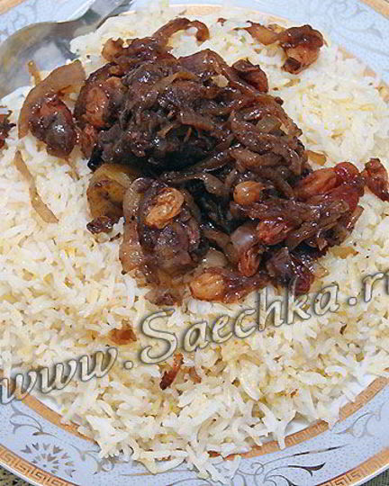 Рецепт азербайджанского плова