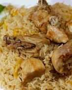 Диетический плов с курицей