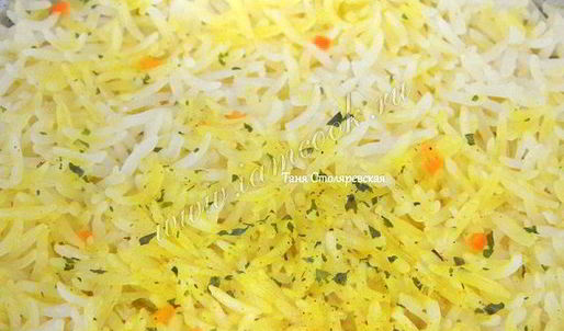 гелак пилав, плов с фрикадельками