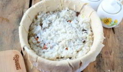 хан-плов с фрикадельками