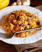 Паэлья классическая с морепродуктами