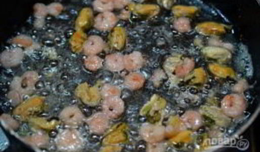 паэлья классическая с морепродуктами