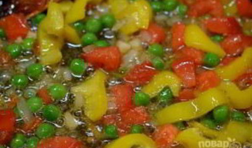 паэлья классическая с морепродуктами