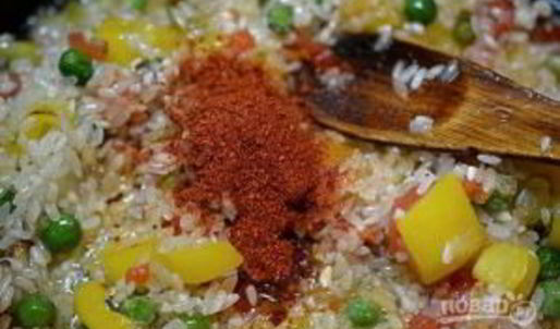 паэлья классическая с морепродуктами