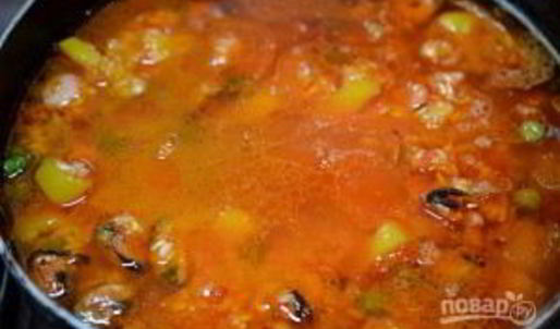 паэлья классическая с морепродуктами