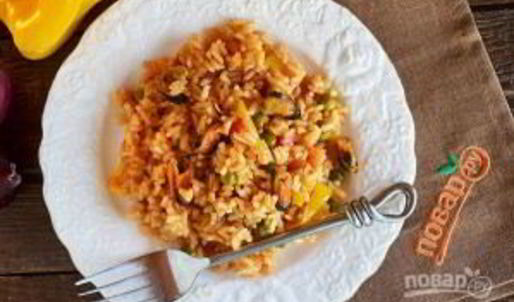 паэлья классическая с морепродуктами