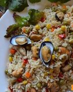 Паэлья с мидиями