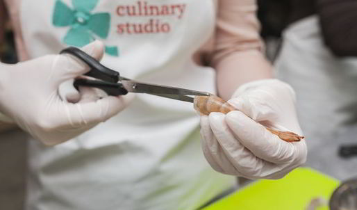 паэлья с морепродуктами и цыпленком