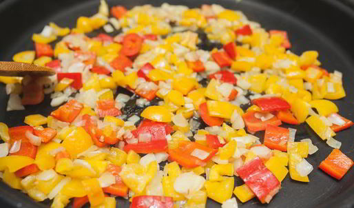 паэлья с морепродуктами и цыпленком