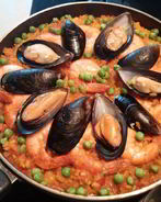 Паэлья с морепродуктами по-русски