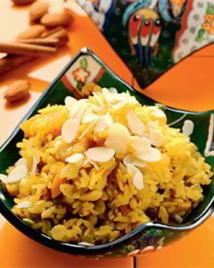 Рецепт персидского плова с сухофруктами