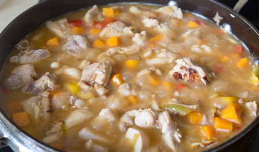 пилав с курицей и тыквой