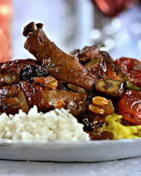 Плов азербайджанский, с курицей