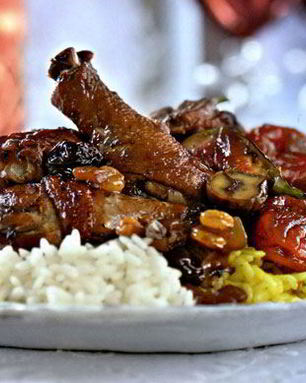 Плов азербайджанский, с курицей