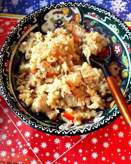 Рецепт плова диетического