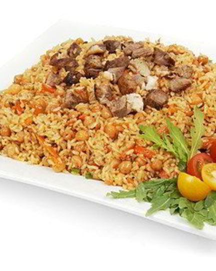 Рецепт плова из баранины с фасолью