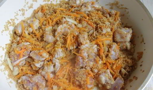 плов из булгура с курицей