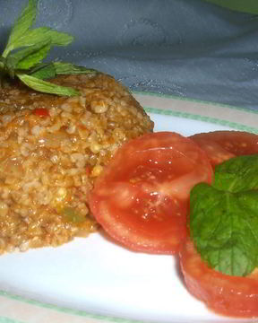 Плов из булгура