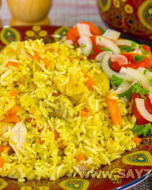 Плов из курицы