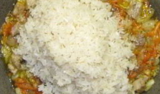 плов из свинины на сковороде