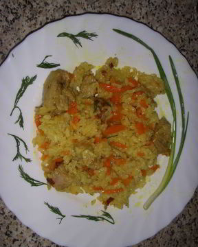 Плов из свинины