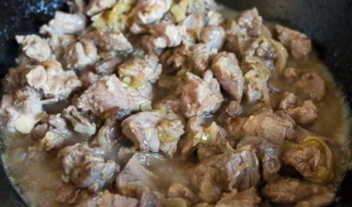 плов с бараниной