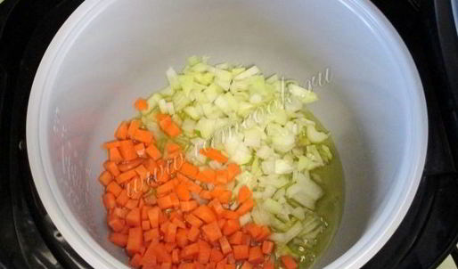 плов с фрикадельками в мультиварке