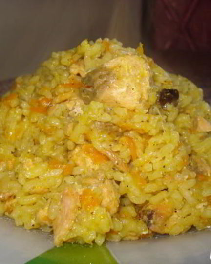 Рецепт плова с горбушей