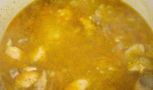 плов с горбушей