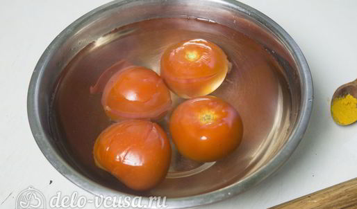 плов с говядиной и помидорами