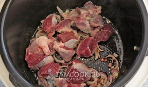 плов с говядиной в мультиварке