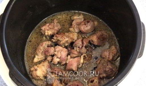 плов с говядиной в мультиварке