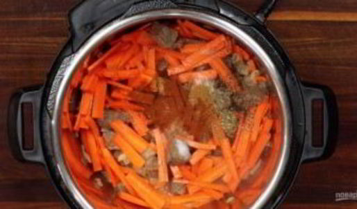 плов с говядиной