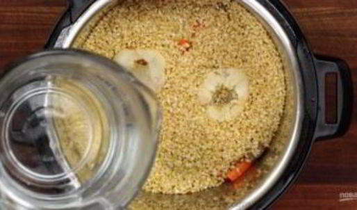 плов с говядиной