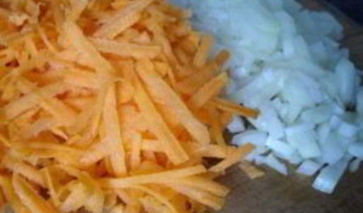 плов с грибами и мясом