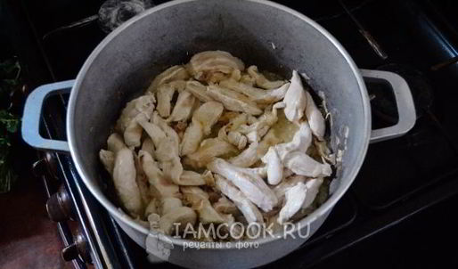 плов с куриной грудкой