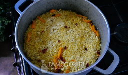 плов с куриной грудкой