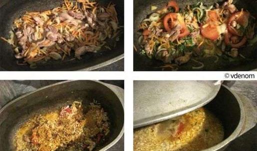 плов с куриными бедрами