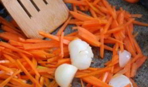 плов с курицей и баклажанами