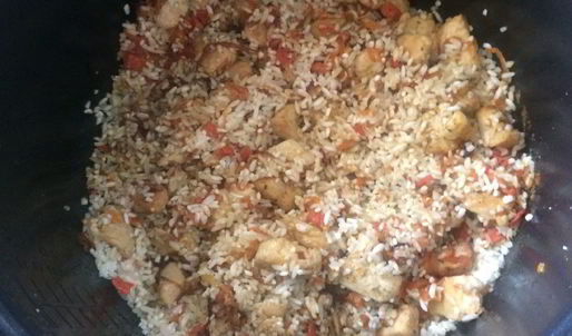 плов с курицей в мультиварке для новичков