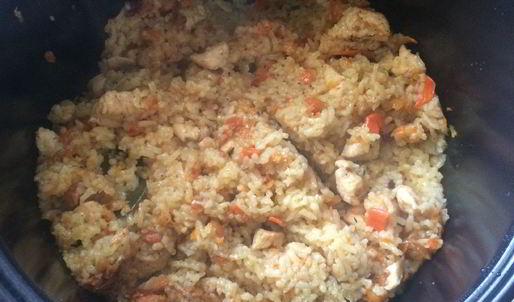 плов с курицей в мультиварке для новичков