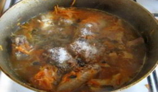 плов с курицей в утятнице