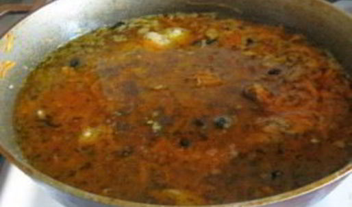 плов с курицей в утятнице