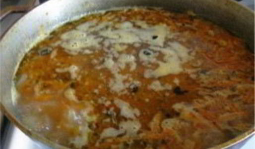 плов с курицей в утятнице