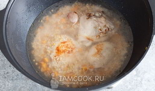 плов с рисом и гречкой