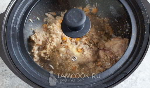 плов с рисом и гречкой