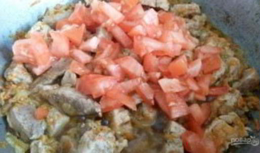 плов с тыквой и мясом