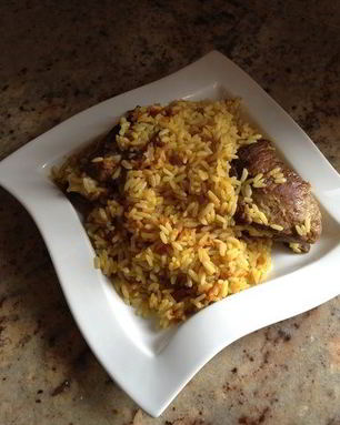 Плов с уткой без лука