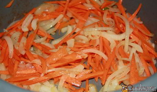 плов со свиным беконом